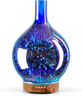 Porseme Ultrasonic 3D Essential Oil Diffuser and Cool Mist Humidifier, 150ml Capacity, 6-Hour Runtime, Auto Shut-Off, Air Freshener for Home, Office, Yoga, Nursery, and Sleep Environments